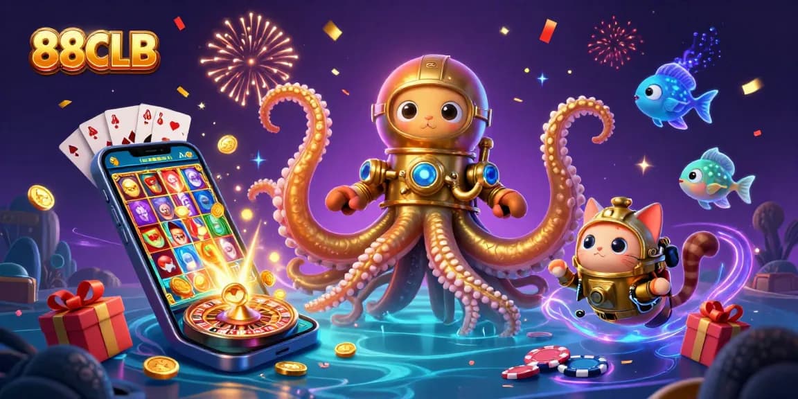 Win big at 88CLB while enjoying a vibrant casino adventure with exciting games and golden treasures.