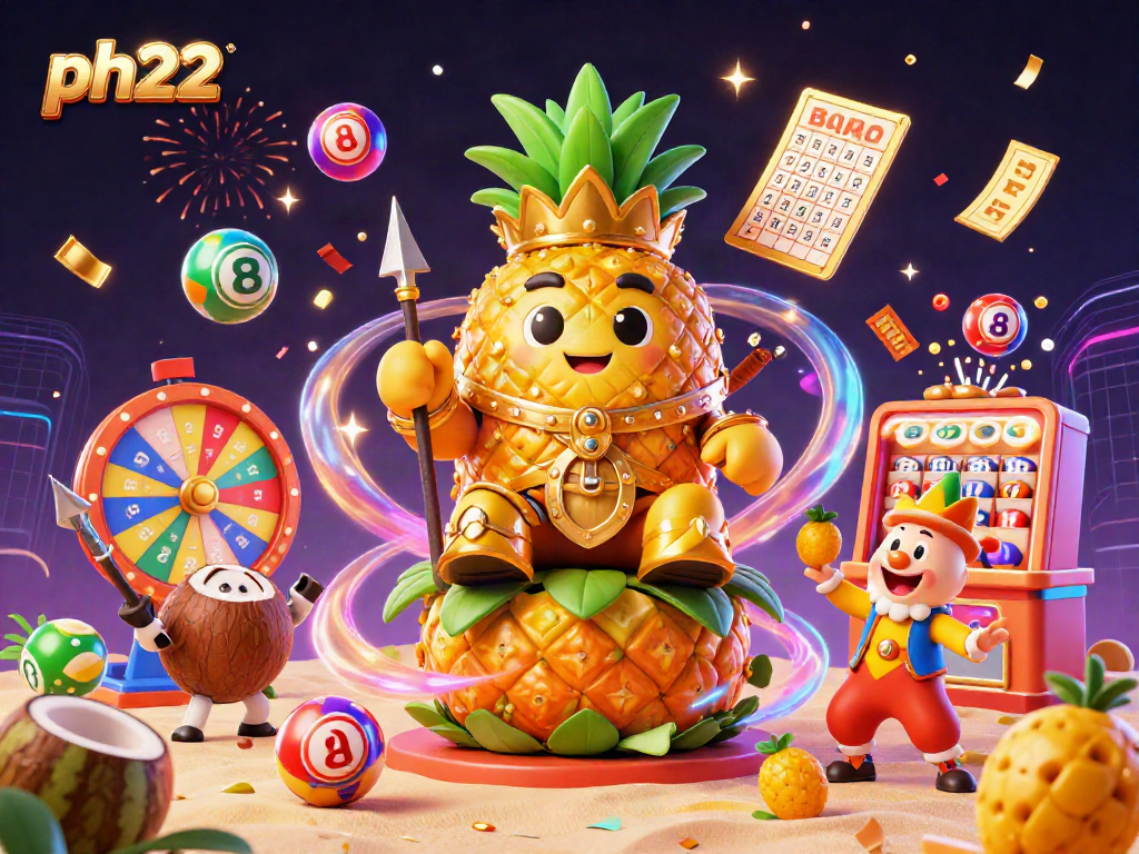 Experience the excitement of ph22 casino with lively characters, colorful lottery balls, and dynamic rewards.