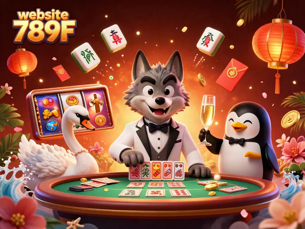 Join the excitement at website 789F with thrilling baccarat action featuring unique characters and vibrant game elements.