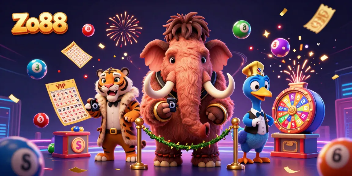 Join the excitement at Zo88 with your favorite games featuring vibrant lottery elements and dynamic prizes.