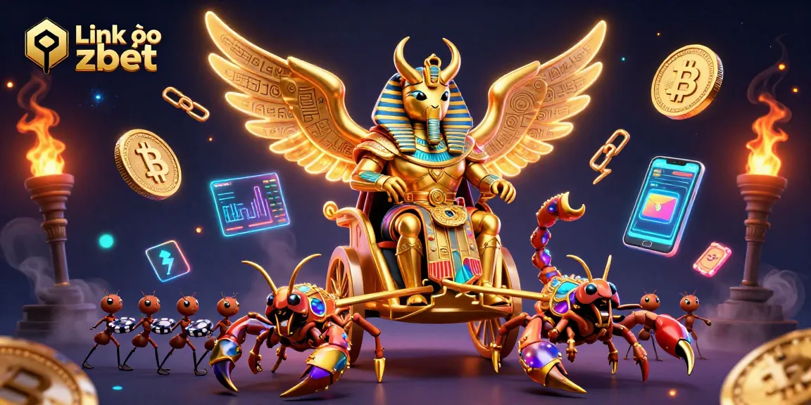 Engage with the exciting world of gambling through Link vào zbet with vibrant 3D characters and crypto elements.