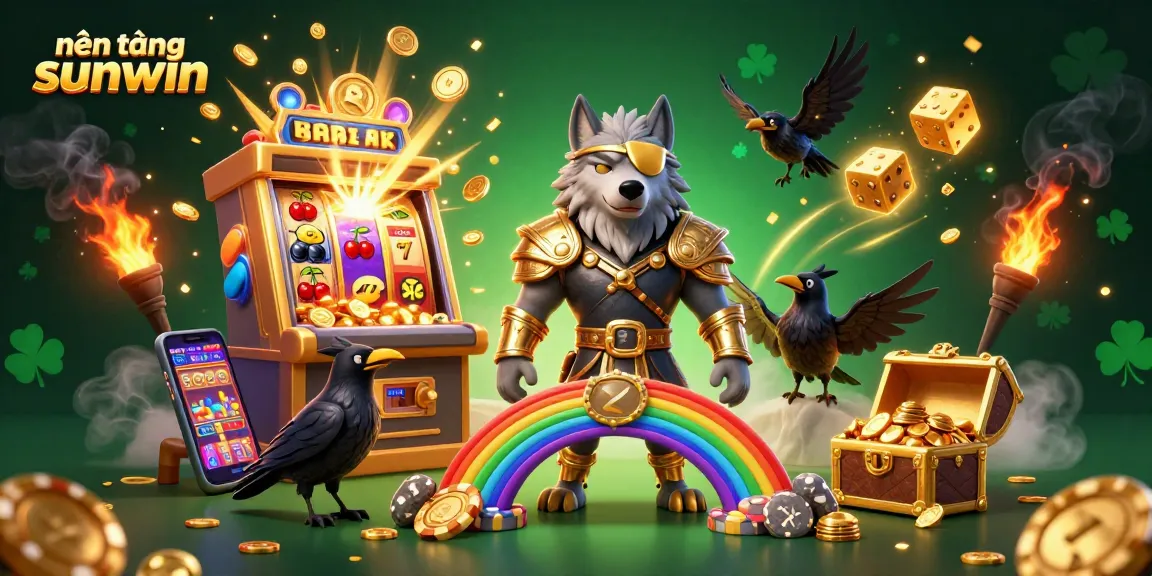 Experience the vibrant world of nền tảng sunwin's immersive casino games with Norse mythology characters and dynamic elements.