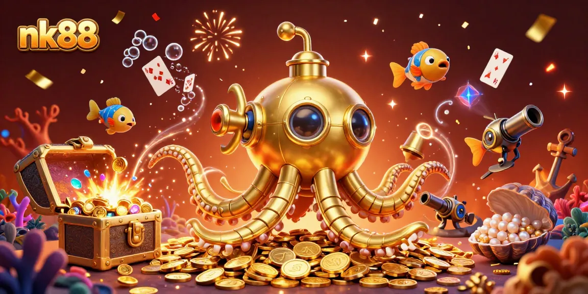 Engage in thrilling adventures and winnings at nk88, the dynamic casino playground with vibrant sea elements.