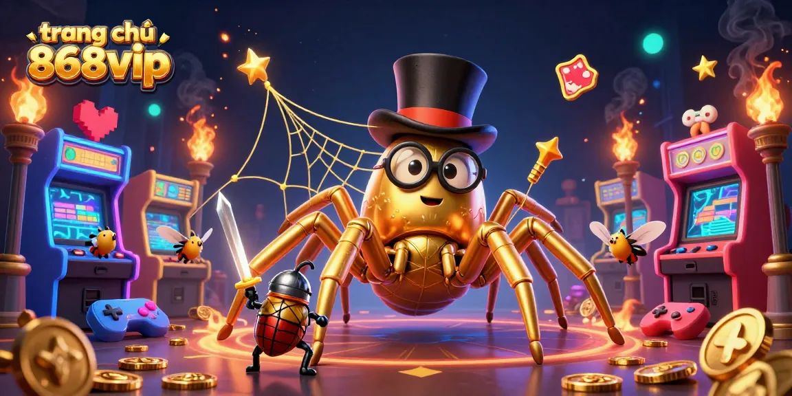 Engage in thrilling casino adventures at trang chủ 868vip with vibrant characters in a colorful gaming scene.