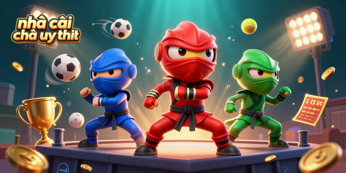 Experience thrilling gaming with nhà cái nào uy tín in this dynamic 3D illustration.