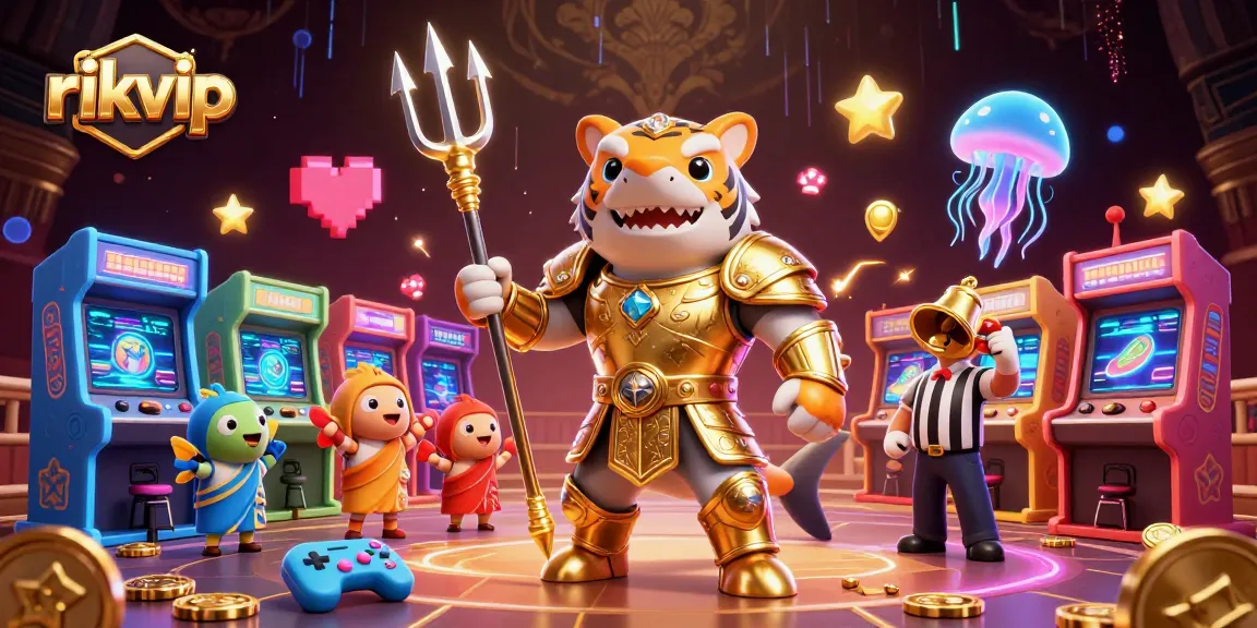 Engage with exciting games at rikvip, featuring an epic underwater gladiatorial showdown.