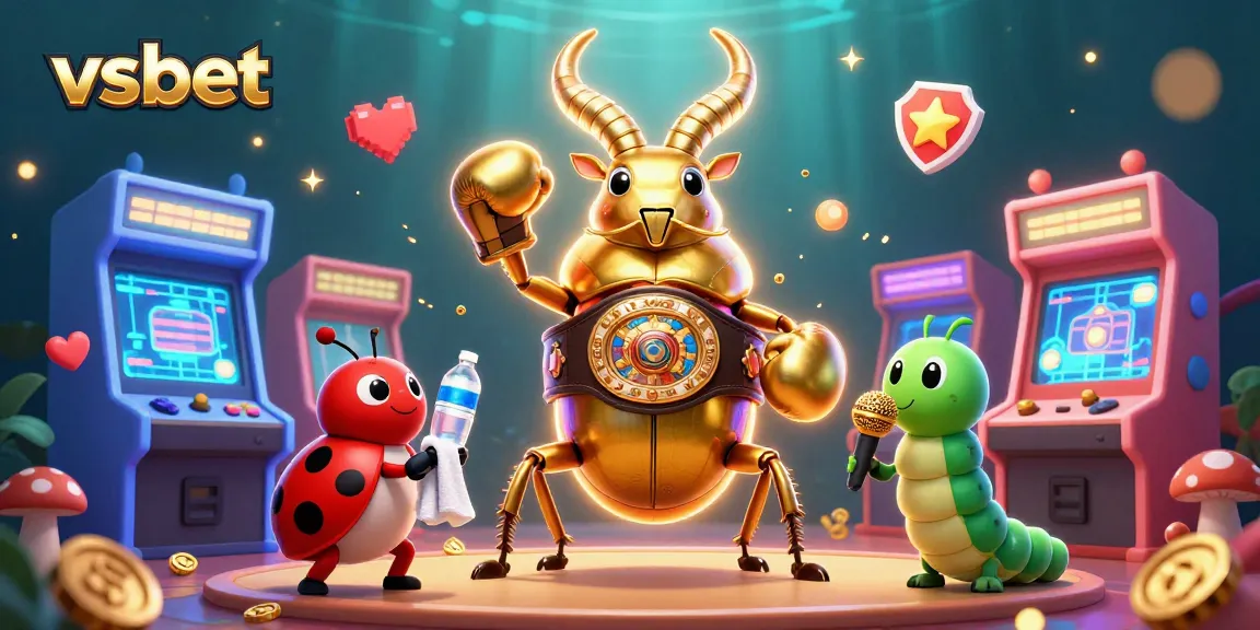 Experience thrilling casino action at vsbet with colorful arcade games and dynamic characters.